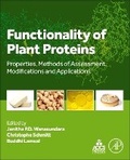Cover: Functionality of Plant Proteins - Academic Press