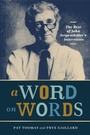 Cover: Word on Words - Vanderbilt University Press