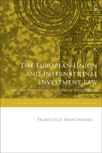 Abbildung von: The European Union and International Investment Law - Hart Publishing