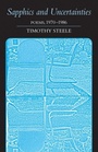 Cover: Sapphics and Uncertainties - University of Arkansas Press