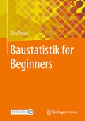 Cover: Baustatistik for Beginners - Springer Vieweg