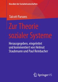 Abbildung von: Zur Theorie sozialer Systeme - Springer VS