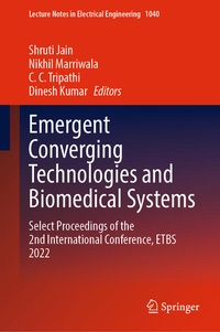 Enlarge image Cover: Emergent Converging Technologies and Biomedical Systems - Springer