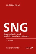 Bild: Staatsschutz- und Nachrichtendienst-Gesetz SNG - Manz
