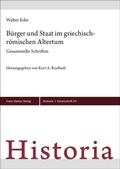 Bild: Bürger und Staat im griechisch-römischen Altertum - Franz Steiner Verlag