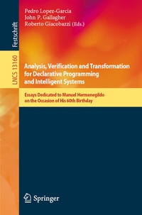 Abbildung von: Analysis, Verification and Transformation for Declarative Programming and Intelligent Systems - Springer