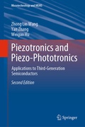 Cover: Piezotronics and Piezo-Phototronics - Springer