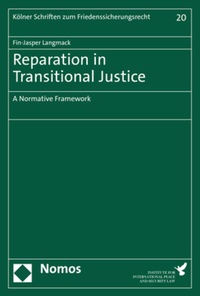 Enlarge image Cover: Reparation in Transitional Justice - Nomos