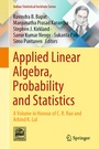 Cover: Applied Linear Algebra, Probability and Statistics - Springer