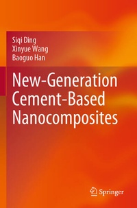 Enlarge image Cover: New-Generation Cement-Based Nanocomposites - Springer