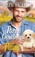 Cover: Three Cowboys and a Puppy - Zebra Books