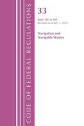 Bild: Code of Federal Regulations, Title 33 Navigation and Navigable Waters 125-199, Revised as of July 1, 2022 - Bernan Press