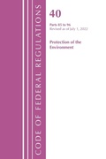 Bild: Code of Federal Regulations, Title 40 Protection of the Environment 85-96, Revised as of July 1, 2022 - Bernan Press