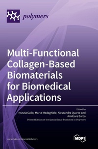 Enlarge image Cover: Multi-Functional Collagen-Based Biomaterials for Biomedical Applications - MDPI AG