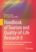 Cover: Handbook of Tourism and Quality-of-Life Research II - Springer