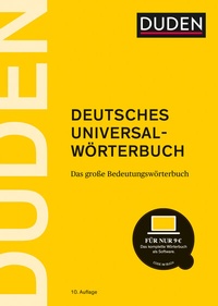 Abbildung von: Duden - Deutsches Universalwörterbuch - Duden