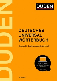Abbildung von: Duden - Deutsches Universalwörterbuch - Duden
