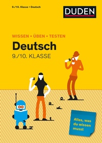 Abbildung von: Wissen - Üben - Testen: Deutsch 9./10. Klasse - Duden