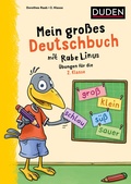 Cover: Mein gro&szlig;es Deutschbuch mit Rabe Linus - 2. Klasse - Duden