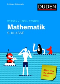 Abbildung von: Wissen - Üben - Testen: Mathematik 9. Klasse - Duden