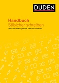 Cover: Handbuch Stilsicher schreiben - Duden