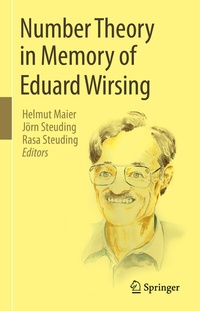 Abbildung von: Number Theory in Memory of Eduard Wirsing - Springer