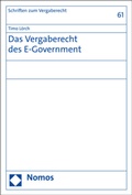 Cover: Das Vergaberecht des E-Government - Nomos