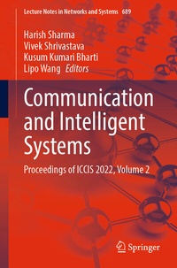 Enlarge image Cover: Communication and Intelligent Systems - Springer