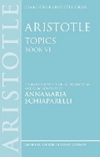 Enlarge image Cover: Aristotle: Topics Book VI - Oxford University Press