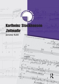 Abbildung von: Karlheinz Stockhausen: Zeitma? - Routledge