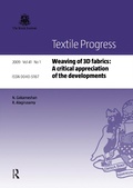 Cover: Weaving of 3D Fabrics - CRC Press