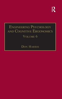 Abbildung von: Engineering Psychology and Cognitive Ergonomics - Routledge