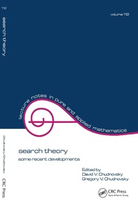 Abbildung von: Search Theory - CRC Press