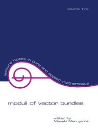 Abbildung von: Moduli of Vector Bundles - CRC Press