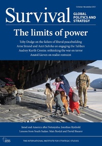 Abbildung von: Survival October-November 2021: The Limits of Power - Routledge