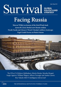 Abbildung von: Survival April-May 2021: Facing Russia - Routledge