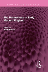 Bild: The Professions in Early Modern England - Routledge