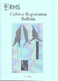 Cover: Cultivar Registration Bulletin 2022: 2 - Royal Horticultural Society