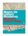 Cover: Modern Lisbon Map - Blue Crow Media