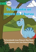 Cover: The Red and Blue Dinosaur - Te taainotio ae uraura ao e buruu (Te Kiribati) - Library for All
