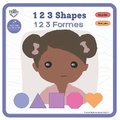 Cover: 1 2 3 Shapes - 1 2 3 Formes - Fluent