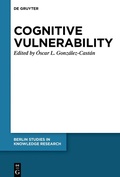 Cover: Cognitive Vulnerability - De Gruyter