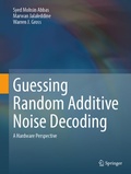 Cover: Guessing Random Additive Noise Decoding - Springer
