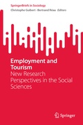 Cover: Employment and Tourism - Springer