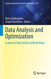 Abbildung von: Data Analysis and Optimization - Springer