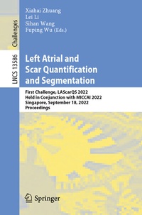 Enlarge image Cover: Left Atrial and Scar Quantification and Segmentation - Springer