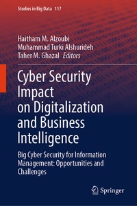 Enlarge image Cover: Cyber Security Impact on Digitalization and Business Intelligence - Springer