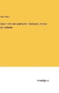 Cover: Geschichte der poetischen National-Literatur der Hebraeer - Anatiposi Verlag