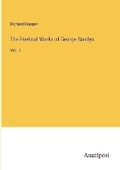 Cover: The Poetical Works of George Sandys - Anatiposi Verlag