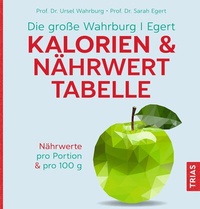 Abbildung von: Die große Wahrburg/Egert Kalorien-&-Nährwerttabelle - TRIAS